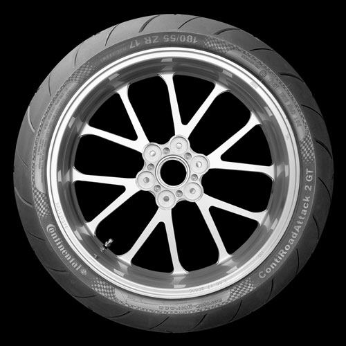 ContiRoadAttack 2 Gran Turismo Tires to be Used on the New BMW R1200RT
